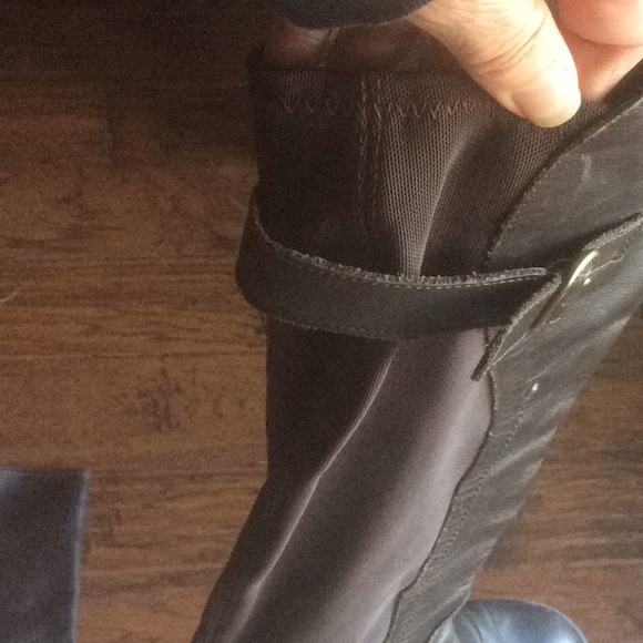 Westies leather riding boot 8.5 w adj. buckle - Picture 4 of 4